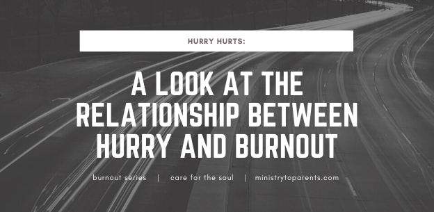 A Look at the Relationship Between Hurry and Burnout