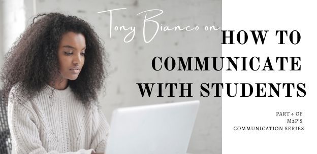 Effective Communication Skills For Student Leaders Featuring Tony Bianco