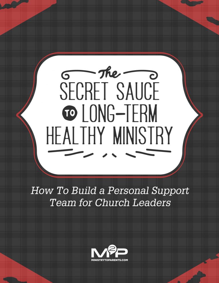 church leaders don't go it alone build a support team