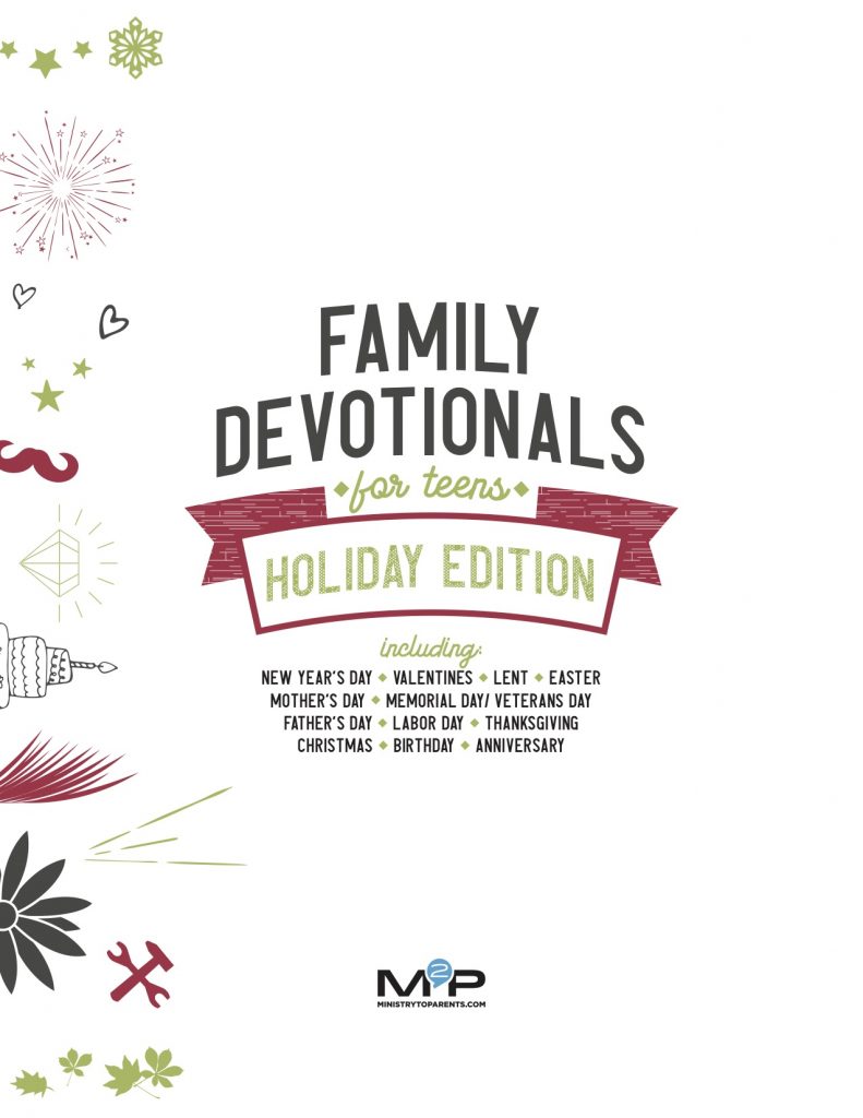 family devotionals for teens holiday edition