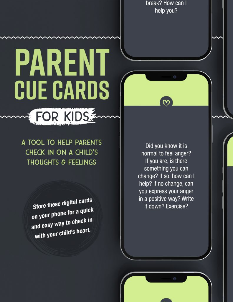 parent cue cards for kids