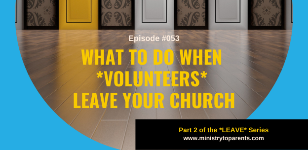 what to do when volunteers leave