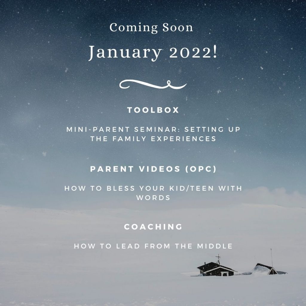 Coming Soon January 2022